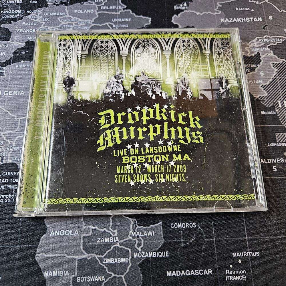 Dropkick Murphys Live on Lansdowne, Boston MA (CD, 2010) Born & Bred Punk
